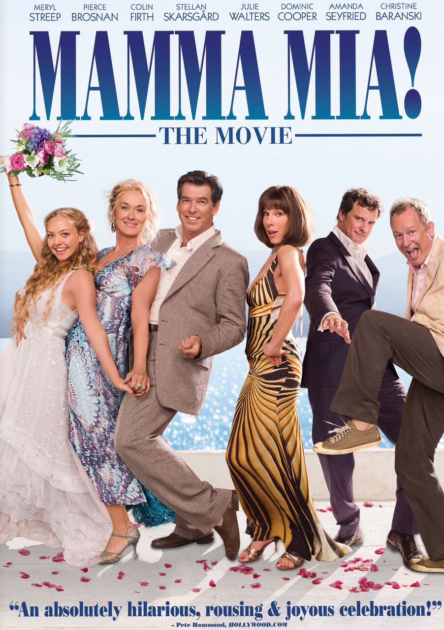 Image result for mamma mia poster