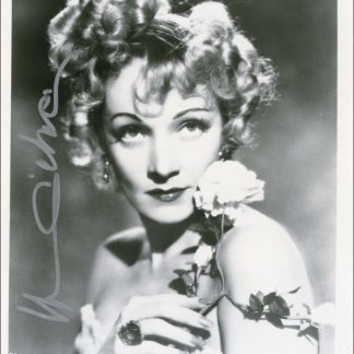 Marlene Dietrich Autograph (Click for full image)