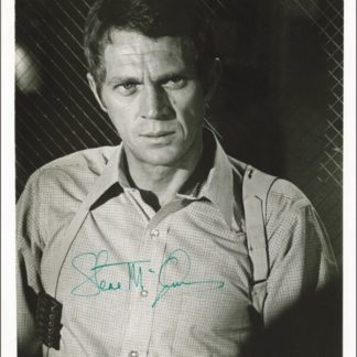 Steve McQueen Autograph (Click for full image)