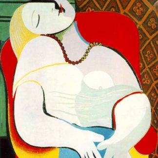Pablo Picasso Girl La Reve poster