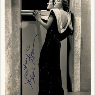 Gloria Swanson Autograph (Click for full image)
