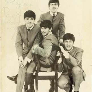 Beatles Autograph (Click for full image)