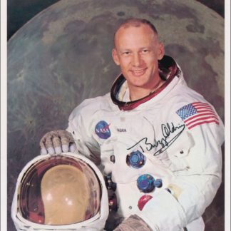 Buzz Aldrin Autograph (Click for full image)