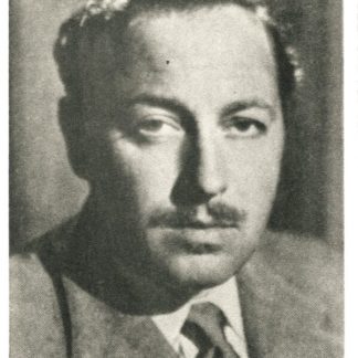 Tennessee William Autograph (Click for full image)