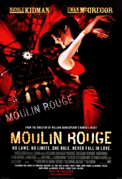 Moulin Rouge Movie Poster (Click for full image)