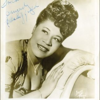 Ella Fitzgerald Autograph (Click for full image)