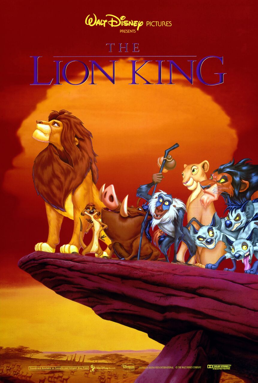 The Lion King Movie Poster (Click for full image) | Best Movie Posters