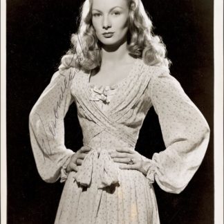 Veronika Lake Autograph (Click for full image)