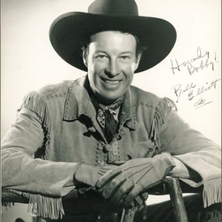Bill Elliot Autograph (Click for full image)