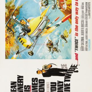 You Only Live Twice Movie Poster (Click for full image)