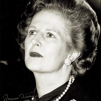 Margaret Thatche Autograph (Click for full image)