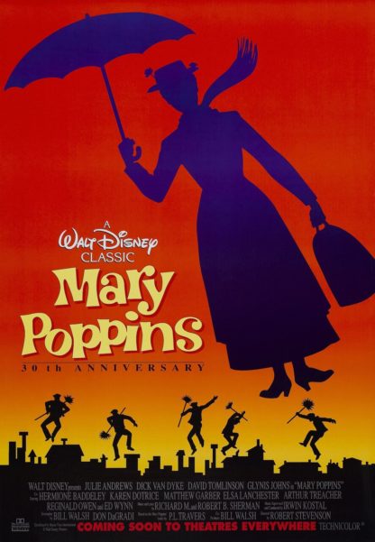 Mary Poppins Movie Poster (Click for full image)