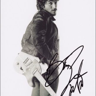 Bruce Springsteen Autograph (Click for full image)