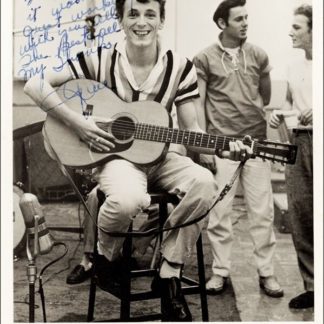 Gene Vincent Autograph (Click for full image)