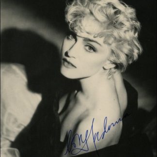 Madonna Autograph (Click for full image)