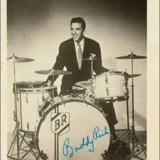 Buddy Rich Autograph (Click for full image)
