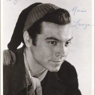 Mario Lanza Autograph (Click for full image)