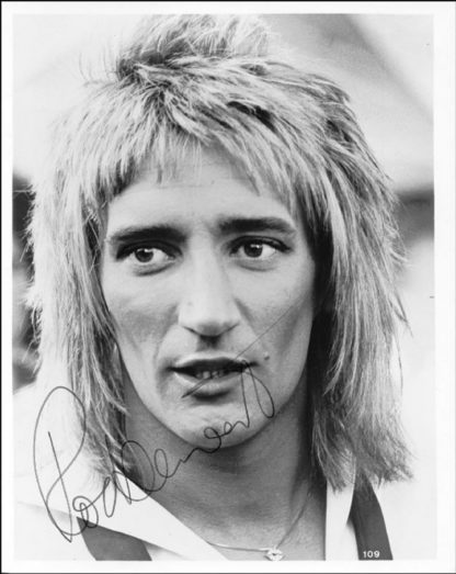 ROD STEWART Autograph (Click for full image)