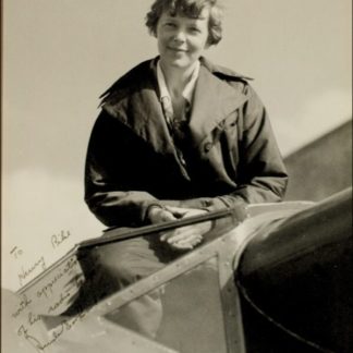 Amelia Earhart Autograph (Click for full image)