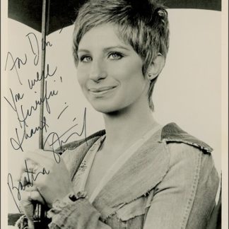 Barbra Streisand Autograph (Click for full image)