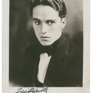 Charlie Chaplain Autograph (Click for full image)