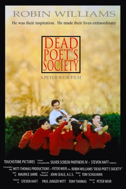 Dead Poets Society Movie Poster (Click for full image)