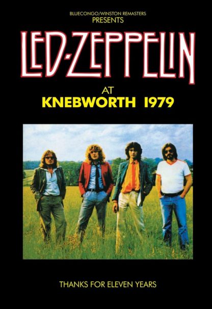 Led Zeppelin Knebworth Poster (Click For full image)