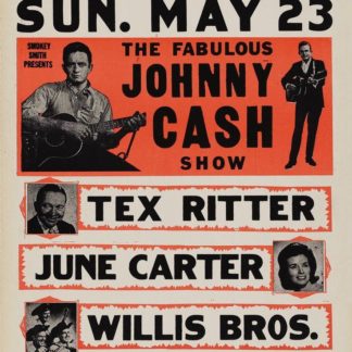 Johnny Cash Poster (Click For full image)