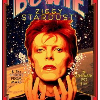 Davis Bowie Carnegie Poster (Click For full image)