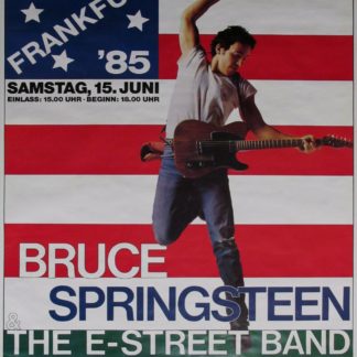 Bruce Springsteen Born to Run Poster (Click For full image)
