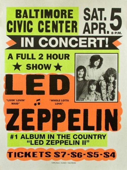 Led Zeppelin Poster (Click For full image)