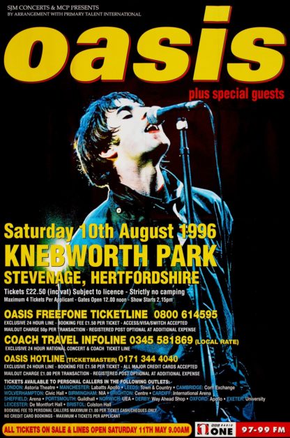 Oasis Poster (Click For full image)