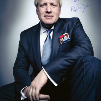 Boris Johnson Autograph (Click for full image)