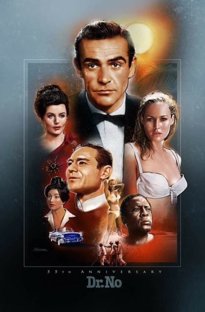 Dr No Movie Poster (Click for full image)