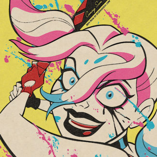 Harley Quinn Movie Poster  (click for image)